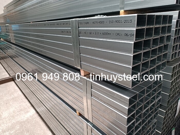 thép hộp kẽm